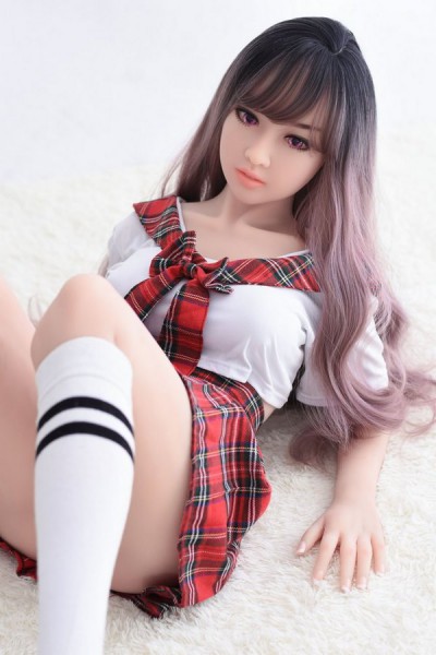 Wakatsuki Chiori 140cm black american girl dolls AXB Doll A27 TPE Good Breast Neat System Love Doll Anime C Cup Sex Doll Cheap Sex Doll