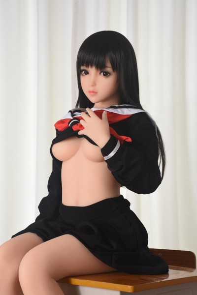 Ikegami Mikiko 140cm free sex dolls AXB Doll A102 TPE Good Tits Lolly Doll Neat System Love Doll Anime C Cup Sex Doll Love Doll